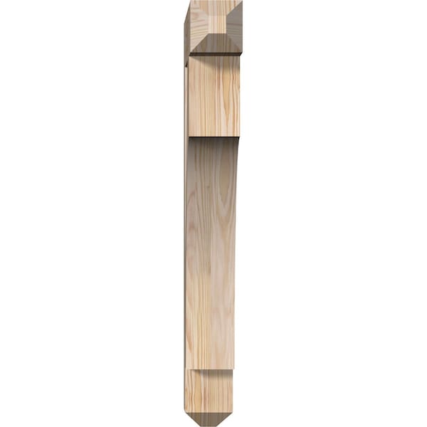 Westlake Craftsman Smooth Bracket, Douglas Fir, 3 1/2W X 18D X 30H